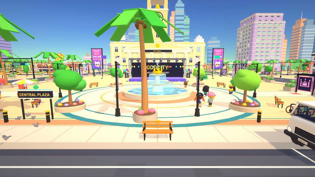 Central Plaza with fountain