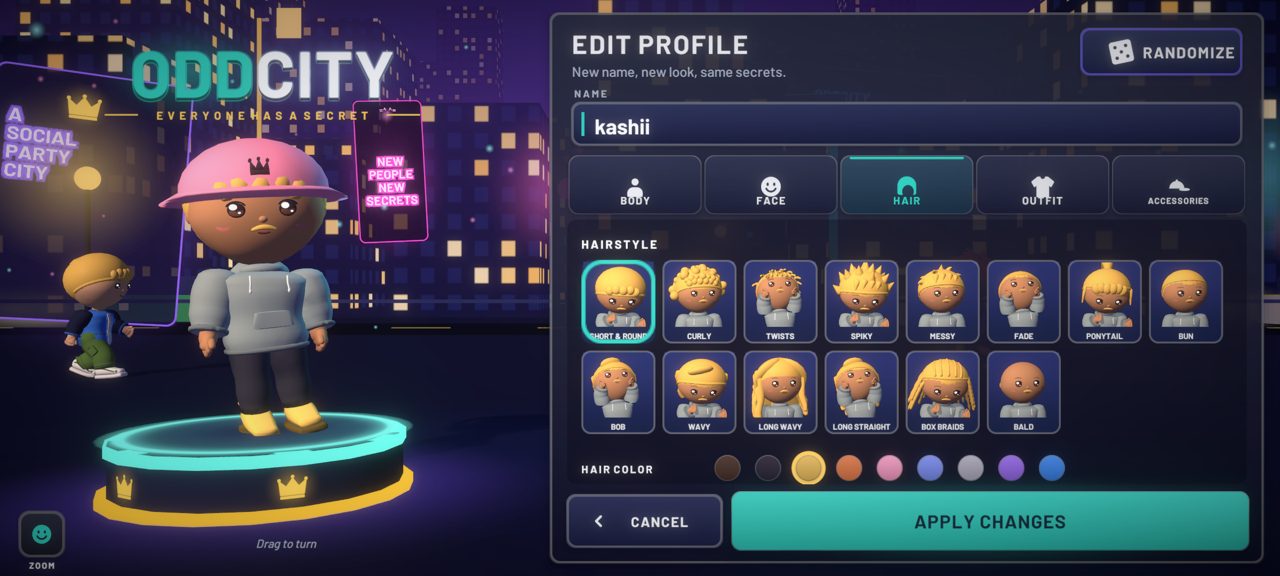 Character creator